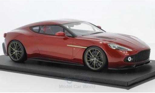 Coche miniatura Aston Martin Vanquish 1/18 Top Speed Zagato rojo RHD 2017 Aston Martin Vanquish 1/18 Top Speed Zagato rojo RHD 2017 coche miniatura