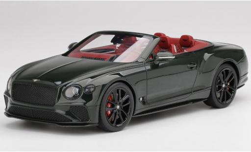 Coche miniatura Bentley Continental 1/18 Top Speed GT Convertible verde 2019 Bentley Continental 1/18 Top Speed GT Convertible verde 2019 coche miniatura