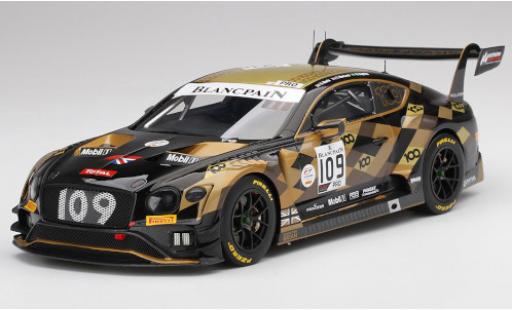 Coche miniatura Bentley Continental 1/18 Top Speed GT3 RHD No.109 M-Sport Team 24h Spa 2019 R.Baptista/C.MacLeod/S.Morris Bentley Continental 1/18 Top Speed GT3 RHD No.109 M-Sport Team 24h Spa 2019 R.Baptista/C.MacLeod/S.Morris coche miniatura