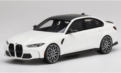Coche miniatura Bmw M3 1/18 Top Speed Competition (G80) blanco 2021 Bmw M3 1/18 Top Speed Competition (G80) blanco 2021 coche miniatura
