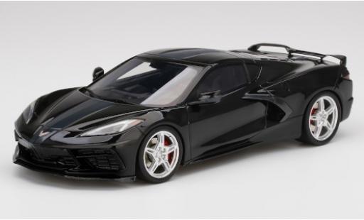 Coche miniatura Chevrolet Corvette 1/18 Top Speed (C8) Stingray negro/gris 2020 Chevrolet Corvette 1/18 Top Speed (C8) Stingray negro/gris 2020 coche miniatura