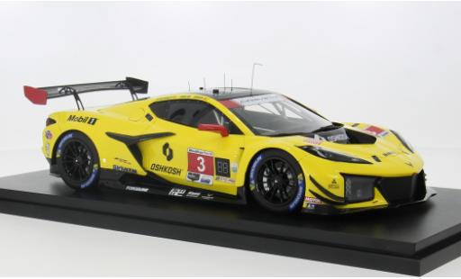 Chevrolet Corvette 1/18 Top Speed (C8) Z06 GT3.R No.3 Racing by Pratt Miller Motorsports IMSA 24h Daytona 2024 1:18 coche miniatura