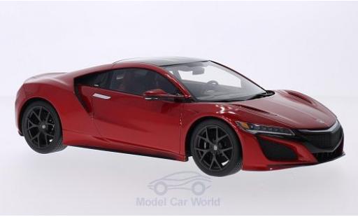 Coche miniatura Honda NSX 1/18 Top Speed metalico rojo/negro 2015 Autosalon Genf Honda NSX 1/18 Top Speed metalico rojo/negro 2015 Autosalon Genf coche miniatura
