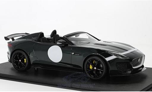 Coche miniatura Jaguar F-Type 1/18 Top Speed Project 7 metalico verde RHD 2015 Jaguar F-Type 1/18 Top Speed Project 7 metalico verde RHD 2015 coche miniatura