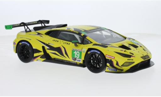 Lamborghini Huracan 1/18 Top Speed GT3 EVO 2 No.19 Iron Lynx IMSA 24h Daytona 2023 1:18 coche miniatura