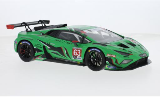 Lamborghini Huracan 1/18 Top Speed GT3 EVO 2 No.63 Iron Lynx IMSA 24h Daytona 2023 1:18 coche miniatura