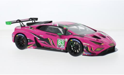 Lamborghini Huracan 1/18 Top Speed GT3 Evo2 No.83 Iron Dames IMSA 24h Daytona 2023 1:18 coche miniatura