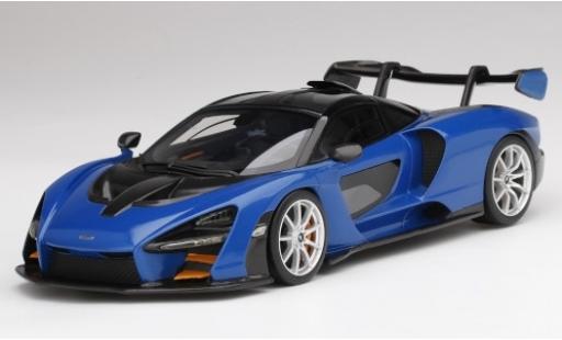 Coche miniatura McLaren Senna 1/18 Top Speed metalico azul/negro 2018 McLaren Senna 1/18 Top Speed metalico azul/negro 2018 coche miniatura