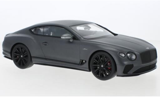 Coche miniatura Bentley Continental 1/18 Top Speed GT Speed matt-anthrazit 2022 Bentley Continental 1/18 Top Speed GT Speed matt-anthrazit 2022 coche miniatura