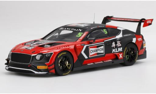 Coche miniatura Bentley Continental 1/18 Top Speed GT3 No.5 Champion Blancpain GT Series 2018 Bentley Continental 1/18 Top Speed GT3 No.5 Champion Blancpain GT Series 2018 coche miniatura