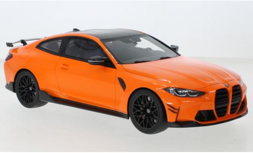 Coche miniatura Bmw M4 1/18 Top Speed (G82) M-Performance naranja 2021 Bmw M4 1/18 Top Speed (G82) M-Performance naranja 2021 coche miniatura