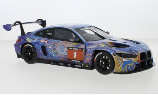 Bmw M4 1/18 Top Speed GT3 No.1 ST Racing 12h Mugello 2022 coche miniatura