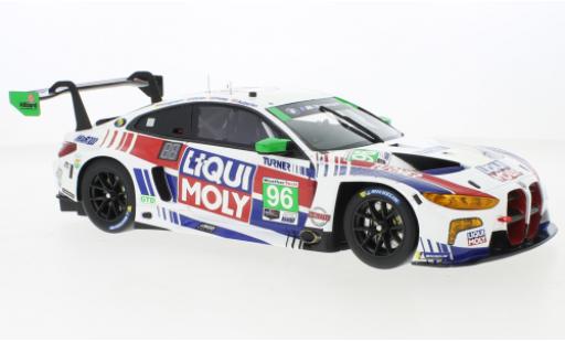 Bmw M4 1/18 Top Speed GT3 No.96 Turner Motorsport Liqui Moly IMSA 24h Daytona 2022 coche miniatura