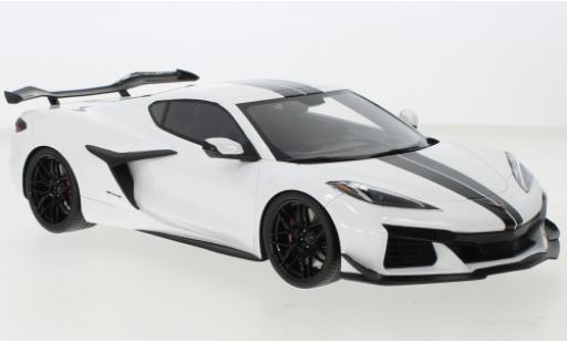 Coche miniatura Chevrolet Corvette 1/18 Top Speed (C8) Z06 blanco 2023 Chevrolet Corvette 1/18 Top Speed (C8) Z06 blanco 2023 coche miniatura