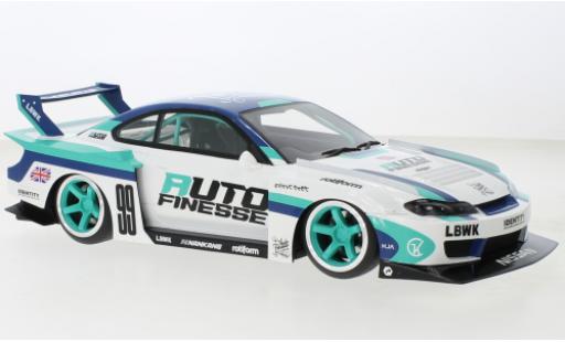 Coche miniatura Nissan Silvia 1/18 Top Speed S15 LB-Super Silhouette voiture Finesse Nissan Silvia 1/18 Top Speed S15 LB-Super Silhouette voiture Finesse coche miniatura