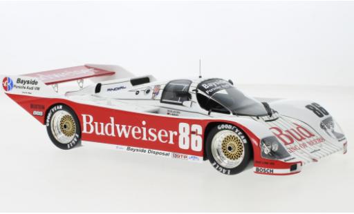 Coche miniatura Porsche 962 1987 1/18 Top Speed No.86 Bayside Disposal Racing Budweiser IMSA 12h Sebring Porsche 962 1987 1/18 Top Speed No.86 Bayside Disposal Racing Budweiser IMSA 12h Sebring coche miniatura