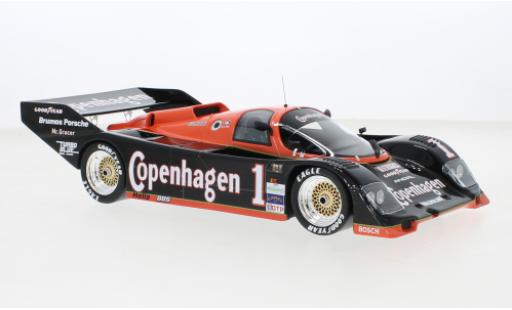 Coche miniatura Porsche 962 1988 1/18 Top Speed RHD No.1 A.J.Foyd Enterprises Copenhagen IMSA 12h Sebring Porsche 962 1988 1/18 Top Speed RHD No.1 A.J.Foyd Enterprises Copenhagen IMSA 12h Sebring coche miniatura