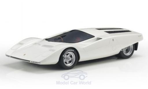 Ferrari 512 1/18 Topmarques Collectibles S Berlinetta Concept metalico blanco RHD 1969 coche miniatura