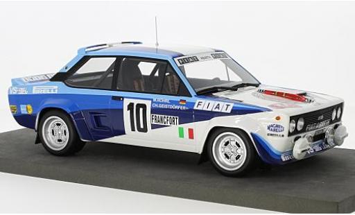 Fiat 131 1/18 Topmarques Collectibles Abarth No.10 Rallye Monte Carlo 1980 W.Röhrl/C.Geistdörfer coche miniatura