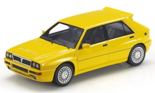 Coche miniatura Lancia Delta 1/43 Topmarques Collectibles Integrale Evoluzione amarillo Lancia Delta 1/43 Topmarques Collectibles Integrale Evoluzione amarillo coche miniatura
