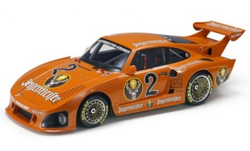 Porsche 935 1980 1/12 Topmarques Collectibles K3 No.2 Team J&auml;germeister-Kremer J&auml;germeister DRM 1980 A.Plankenhorn coche miniatura