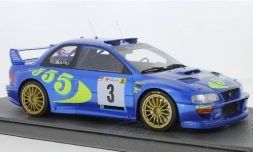 Subaru Impreza 1/18 Topmarques Collectibles S4 WRC No.3 Rallye WM Rallye San Remo 1998 C.McRae/N.Grist coche miniatura