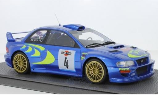 Subaru Impreza 1/18 Topmarques Collectibles S4 WRC No.4 Rallye WM Rallye San Remo 1998 P.Liatti/F.Pons coche miniatura