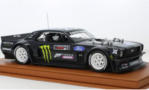 Ford Mustang 1/18 Topmarques Collectibles Hoonigan matte noir 1965 coche miniatura