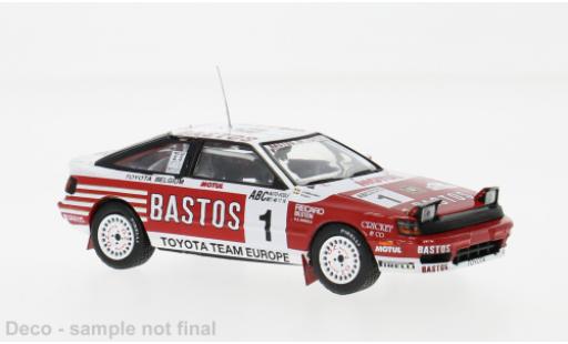 Toyota Celica 1/43 IXO GT-4 (ST 165) Boucles de Spa 1989 #1 P.Snijers/D.Colebunders 1:43