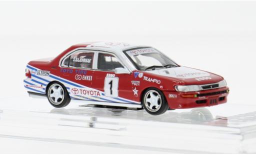 Toyota Corolla 1/64 BM Creations (AE100) Super Touring Championships South East Asia Touring Car Zone Challenge 1995 Totota Team Thailand Esso #1 K.Saksirivetkul 1:64 coche miniatura