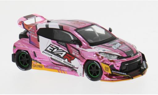 Toyota Yaris 1/64 Pop Race GR Eva RT 1:64 coche miniatura