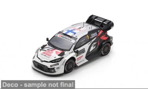 Toyota Yaris 1/43 Spark GR Rally 1 Rally Monte Carlo 2025 #5 S.Pajari/M.Salminen 1:43