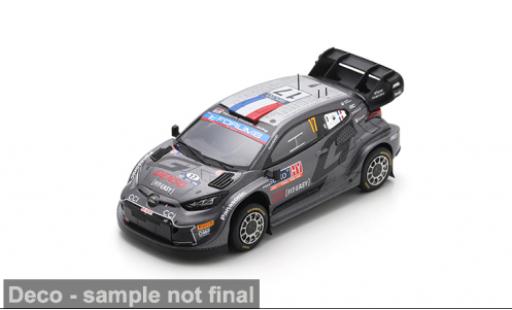 Toyota Yaris 1/43 Spark GR Rally1 Hybrid Rally Finnland 2024 #17 S.Ogier/V.Landais 1:43 coche miniatura