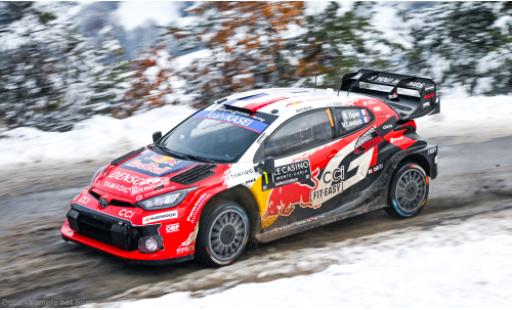 Toyota Yaris 1/18 IXO GR Rally1 Rallye Monte Carlo 2026 #1 S.Ogier/V.Landais 1:18 coche miniatura