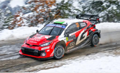 Toyota Yaris 1/18 IXO GR Rally1 Rallye Monte Carlo 2026 #33 E.Evans/S.Martin 1:18 coche miniatura