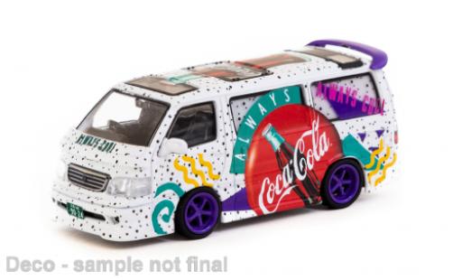 Toyota Hiace 1/64 Tarmac Works Waggon C Coca Cola 1:64 coche miniatura
