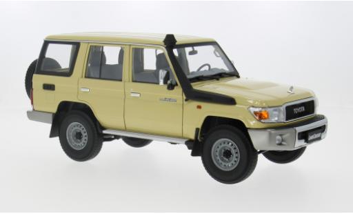 Coche miniatura Toyota Land Cruiser 1/18 Almost Real 7 beige 1:18 Toyota Land Cruiser 1/18 Almost Real 7 beige 1:18 coche miniatura