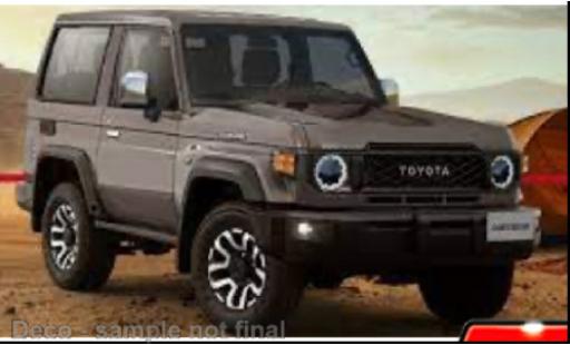 Coche miniatura Toyota Land Cruiser 1/24 Maisto 7 gra 1:24 Toyota Land Cruiser 1/24 Maisto 7 gra 1:24 coche miniatura