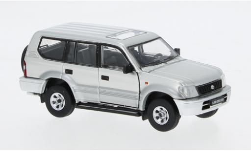Toyota Land Cruiser 1/64 BM Creations L silber 1:64 coche miniatura