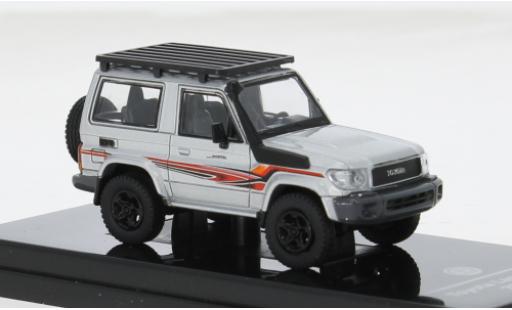 Coche miniatura Toyota Land Cruiser 1/64 Para64 L silber 1:64 Toyota Land Cruiser 1/64 Para64 L silber 1:64 coche miniatura