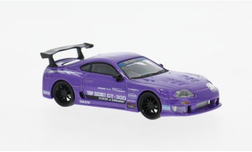 Toyota Supra 1/64 Mini GT (A80) Top Secret GT-300 violett 2014 1:64