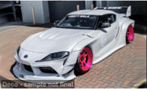 Toyota Supra 1/18 Solido GR weiss/pink 2025 1:18 coche miniatura