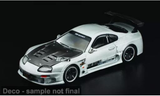 Toyota Supra 1/64 Pop Race GT300 weiss 1:64