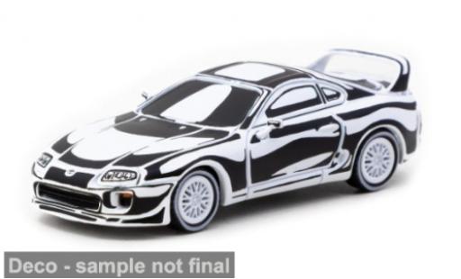 Toyota Supra 1/64 Tarmac Works silber 1:64 coche miniatura