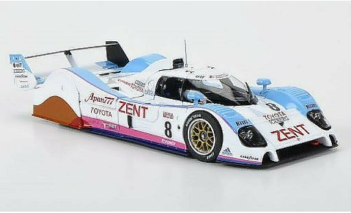 Toyota TS010 Base 1/43 Ebbro No.8 Zent A.Wallace/J.Lammers/T.Fabi 1992 coche miniatura