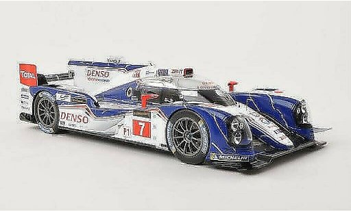 Toyota TS030 Base 1/18 Spark Hybrid No.7 24h Le Mans 2013 /A.Wurz coche miniatura