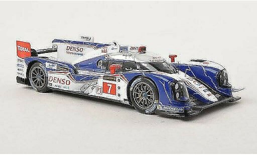 Toyota TS030 Base 1/43 Spark Hybrid No.7 Denso 24h Le Mans 2013 /A.Wurz coche miniatura