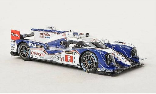 Toyota TS030 Base 1/43 Spark Hybrid No.8 24h Le Mans 2013 /S.Sarrazin coche miniatura