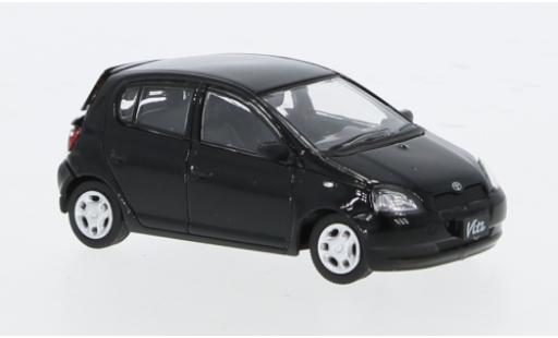 Toyota Yaris 1/64 BM Creations schwarz 1:64 coche miniatura