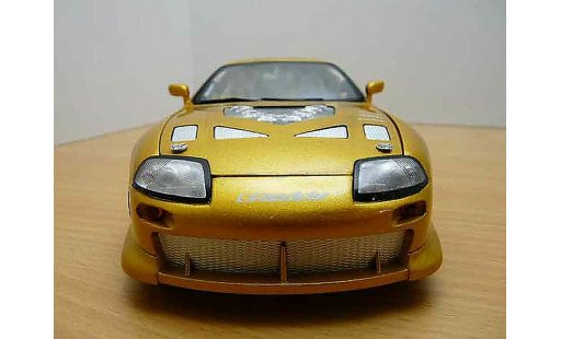 Toyota Supra Fast & Furious 1/18 Ertl and 2 coche miniatura